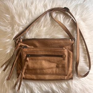Day & Mood Leather Crossbody Purse